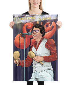 Hector Lavoe en Tarima Illustration Poster - Image 5
